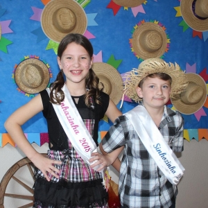 Clara Hupes Emmel e Felipe Gabriel Vacari.