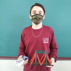 1º lugar – a ponte mais bonita: Rafael de Souza Schmoeller.