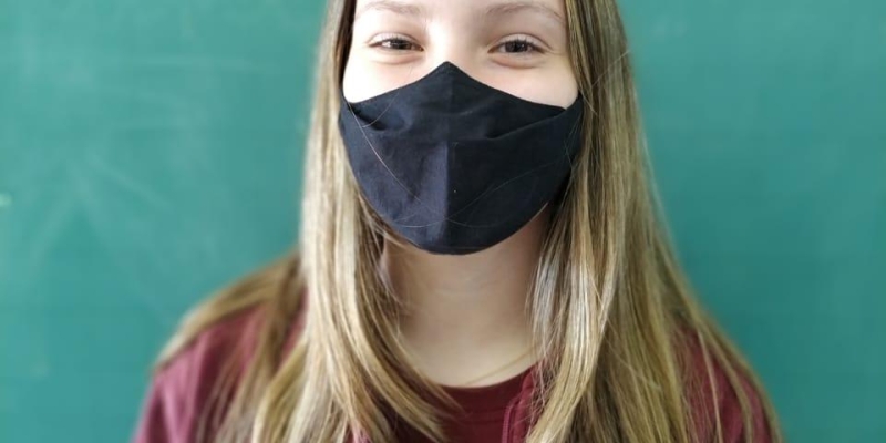 Estudante Camila Pagliarini. 